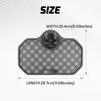Multifunction Car Phone Holder,Silicone Car Dashboard Anti-Slip Mat