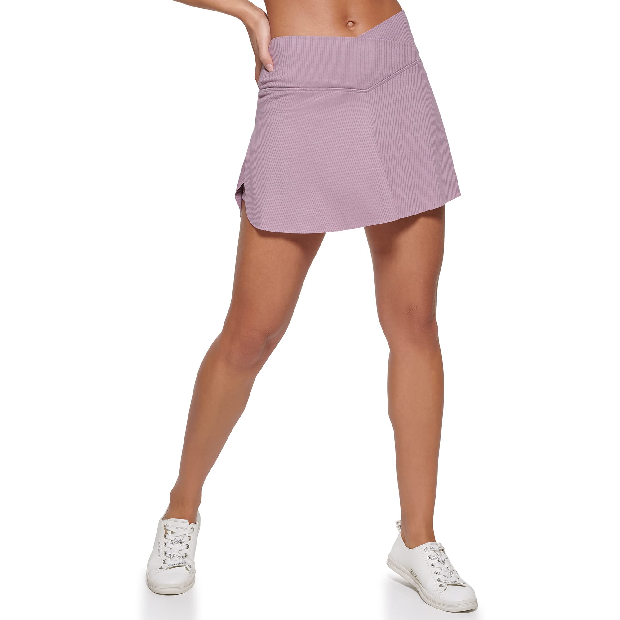 Calvin Klein Women's Athletic Skirt with Built-in Bike Short