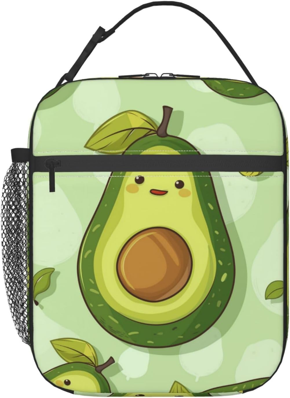 Lunch Box for Women Men, Avocado Insulated Lunch Box Reusable Portable Lunch Bag Cooler Tote Waterproof Lunch Container for Office Picnic Work Travel Hiking