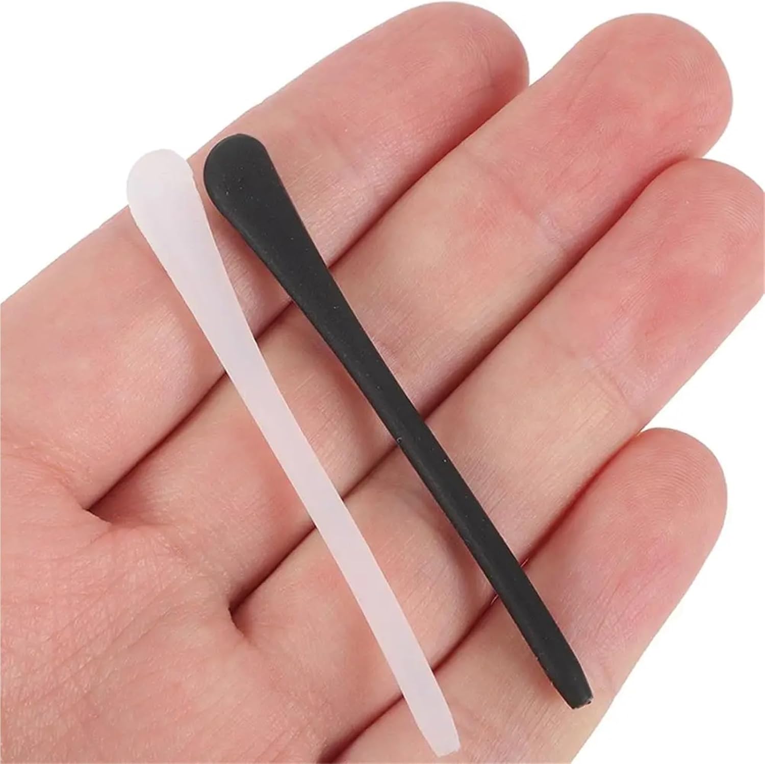 Eye Glasses Ear Grippers 300Pcs Non Slip Glasses Temple Covers Silicone Ear Grips Prevent Fall Off Sports Running Gymnastics