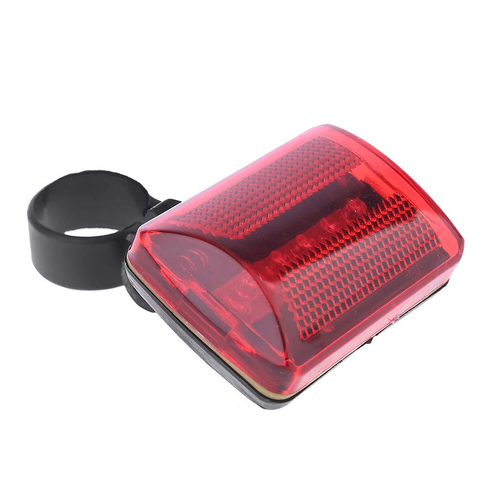 Rouge Bleu - Deemount Double Lumière Pour Vélo Vue Arrière