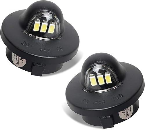 RUXIFEY - Lámpara LED para placa de matrícula, compatible con Ford F150, F250, F350, Super Duty Ranger Explorer, Bronco Excursion, Expedition, de