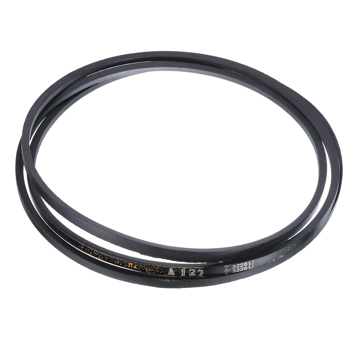 uxcell A126 Wrapped Rubber Belt, A-Section V Belt 128" Outside Circumference x 0.51" Width x 0.32" Thick, Industrial Power Transmission Belt