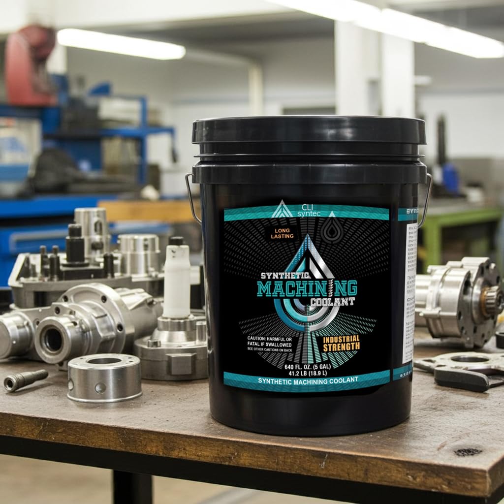 Premium Synthetic Machining Coolant - 640 FL. OZ. (5 Gallon) Cutting/Grinding/Sawing