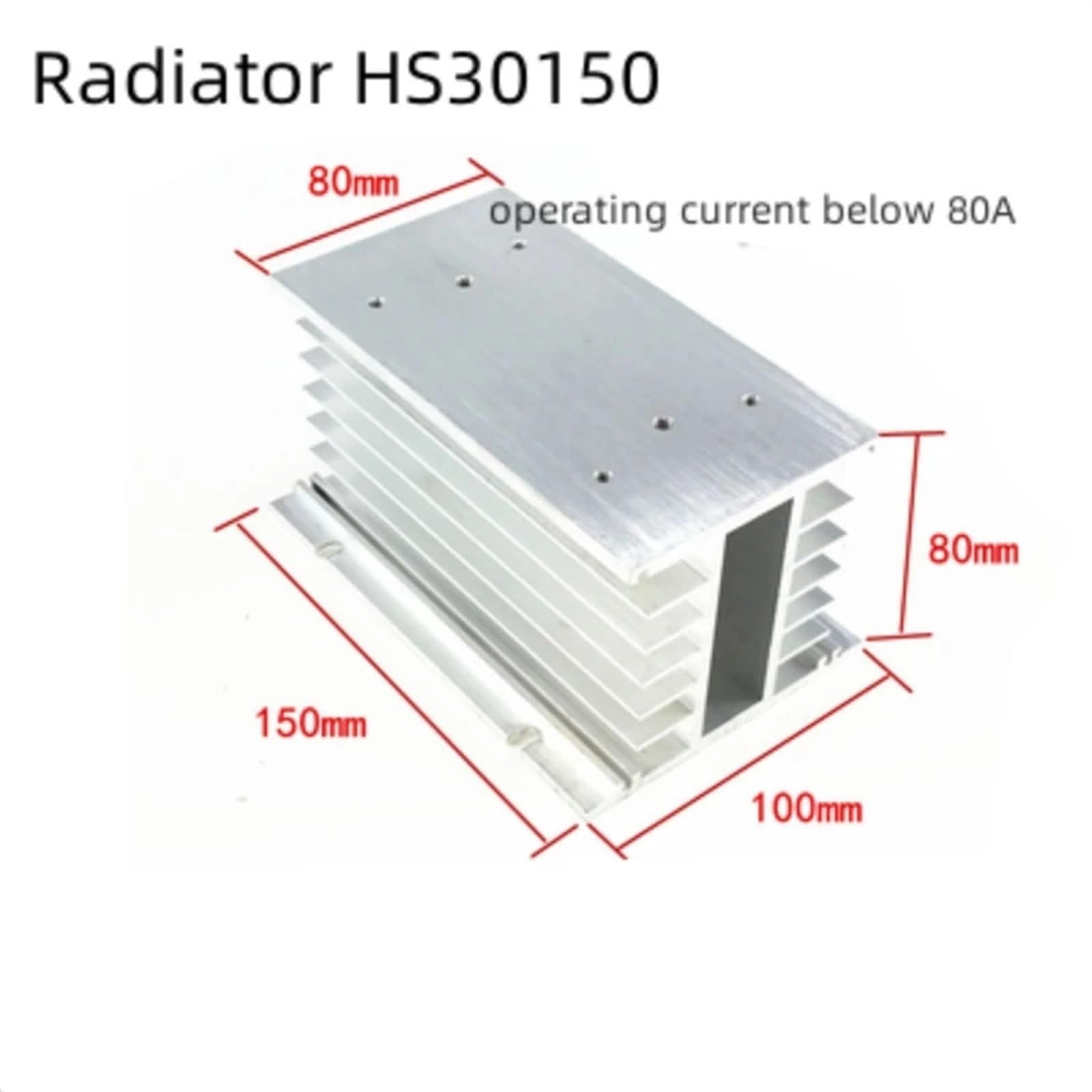 WMZHAHI IGBT SKKT 42 57 72 92 106 122 132 162 172 215 250 330 E 16E Thyristor Diode Module for Dimming UPS Power Supply Motor Soft Start (Color : Radiator 30150)