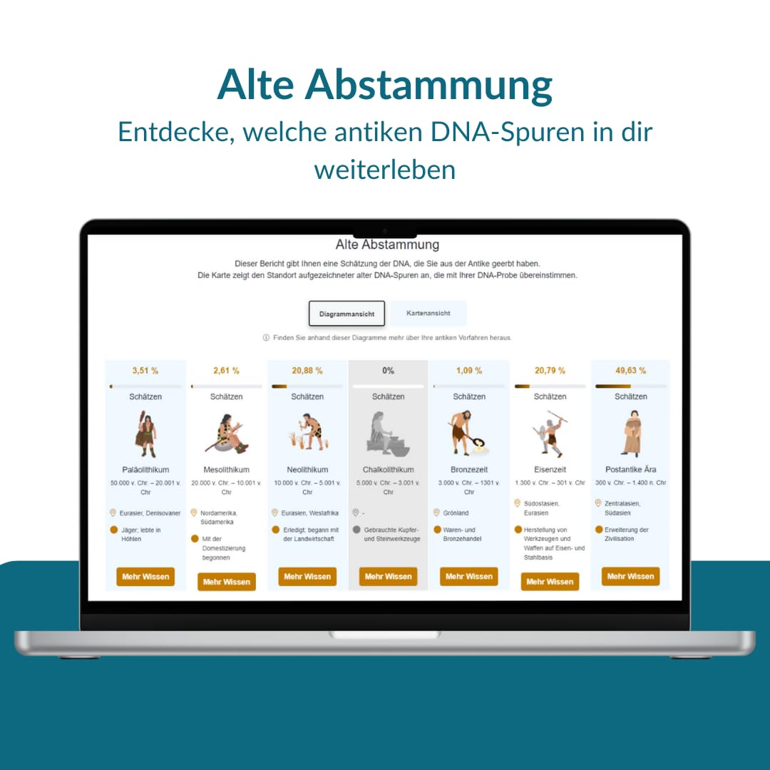 DNA-Ahnenforschung | Genetische Basis, Familiengeschichte-Analyse