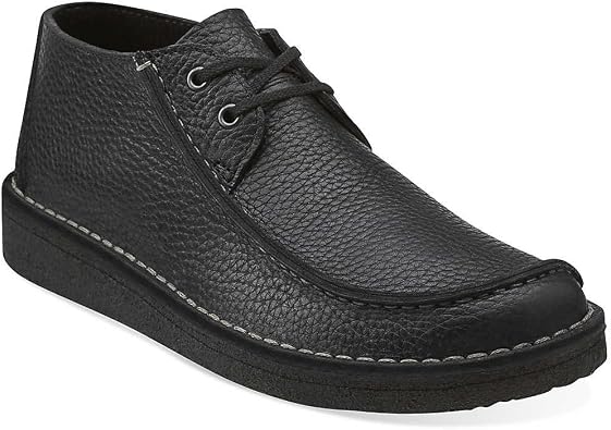 Clarks Mens Seam Trek, Black, 9 M US, Black, 27.0 cm
