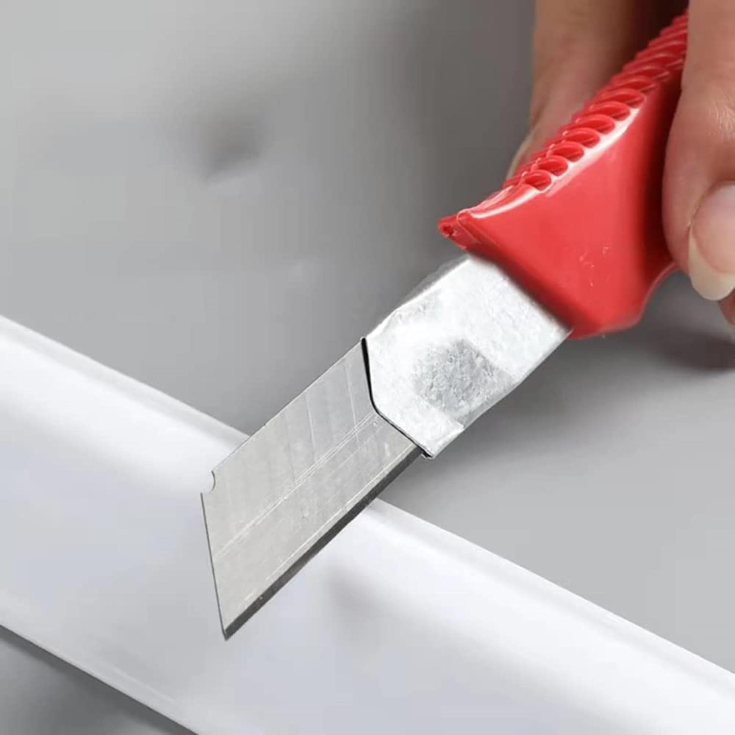 KEuLen Barriera Doccia Ferma Acqua, Barriera per Doccia, Barriera d'Acqua for lavello in Gomma siliconica da Cucina, paraspruzzi d'Acqua, Striscia di ritenzione dell'Acqua Pieghevole(White)