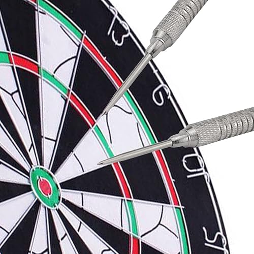 Miniatura 5 de Puntas de dardos de acero, 12 unidades, cabeza plana, punta de acero de dardo reemplazable, 2BA, accesorios de aguja para punta suave, puntas de