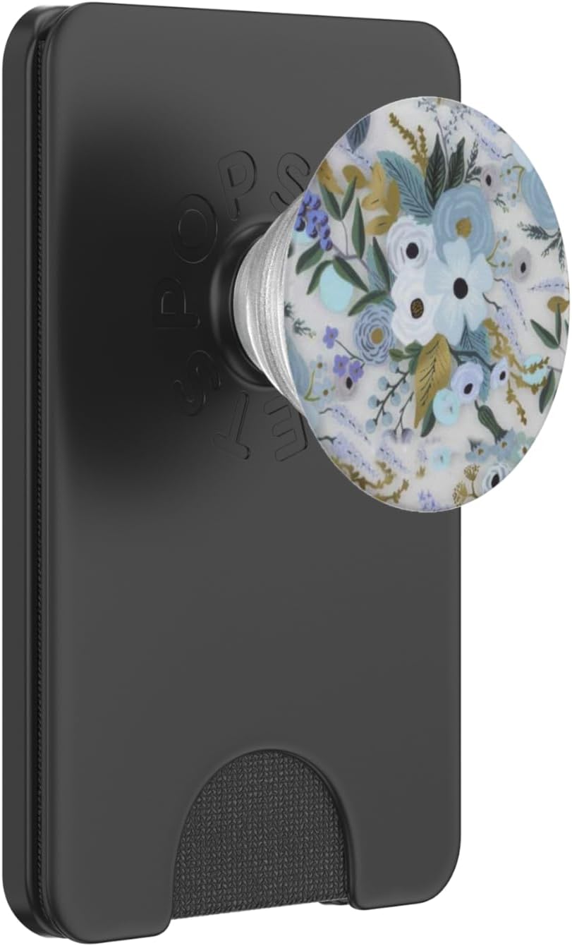 Garden Party Blue PopSockets PopWallet for MagSafe
