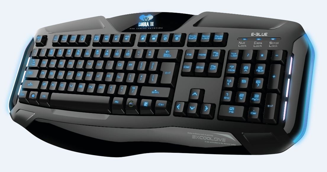 E-BLUE CobraIIシリ-ズゲーミングキ-ボ-ド EKM705BK