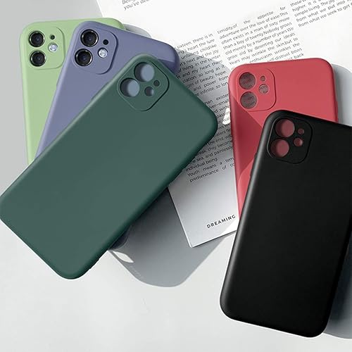 Miniatura 2 de iBetterLife Funda para iPhone 11, funda delgada de silicona líquida con protección contra caídas para iPhone 11 de 6.1 pulgadas, a prueba de golpes,