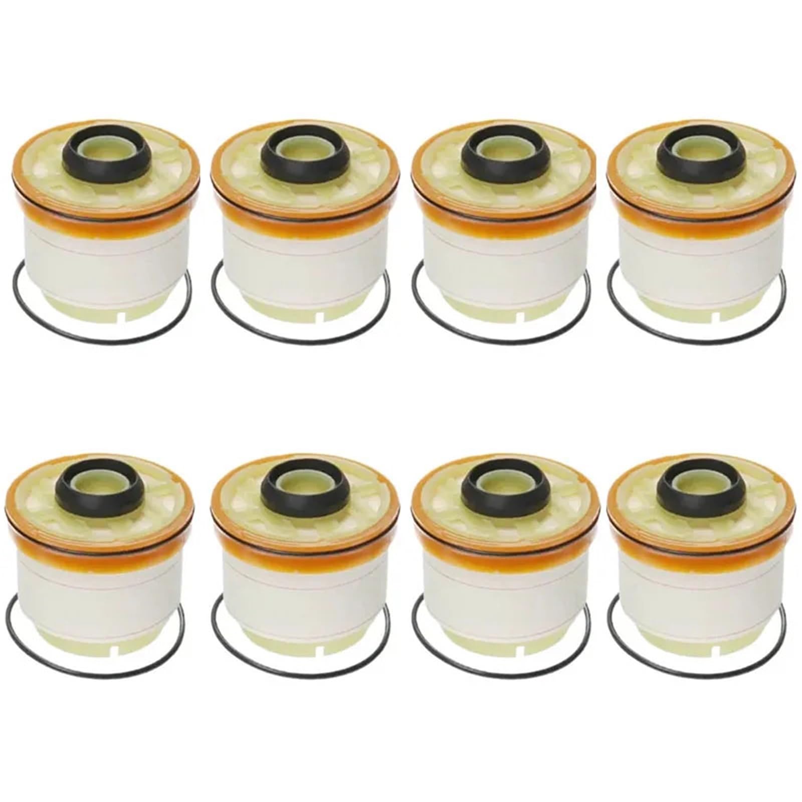 8 filtros de combustible 8-98159693-0 compatibles con D-MAX (RG) 1.9TDI-Diesel/Mu-X 2.5 3.0/2.8 Reemplazar 23390-0L041