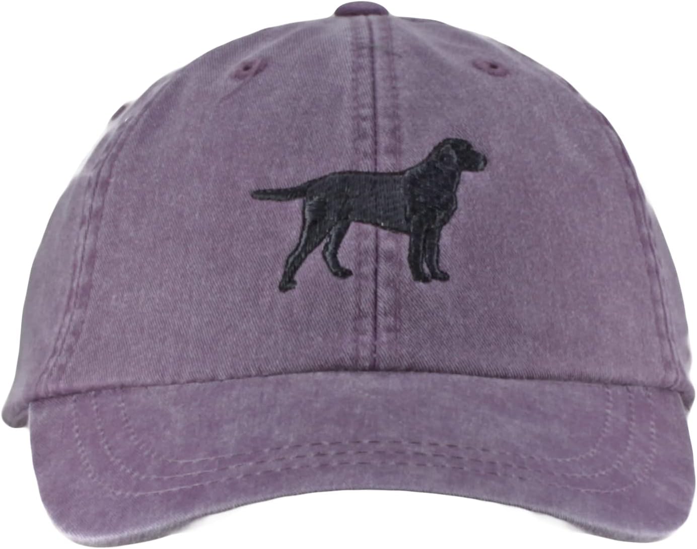 Labrador Retriever embroidered baseball hat, Black Lab unisex cap, (more colors)