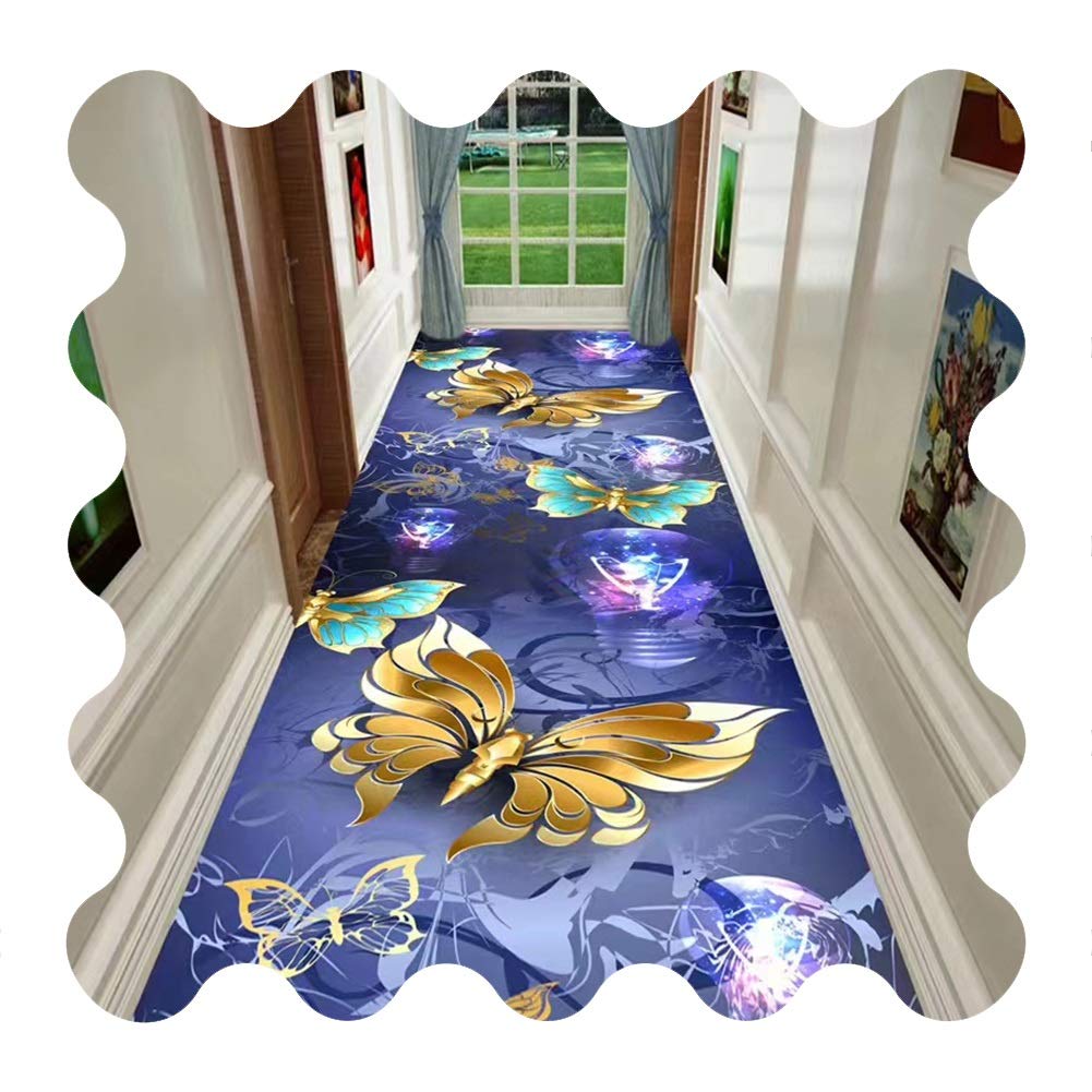 Tapis de passage d'allée 3D féerique pour habiller le vestiaire