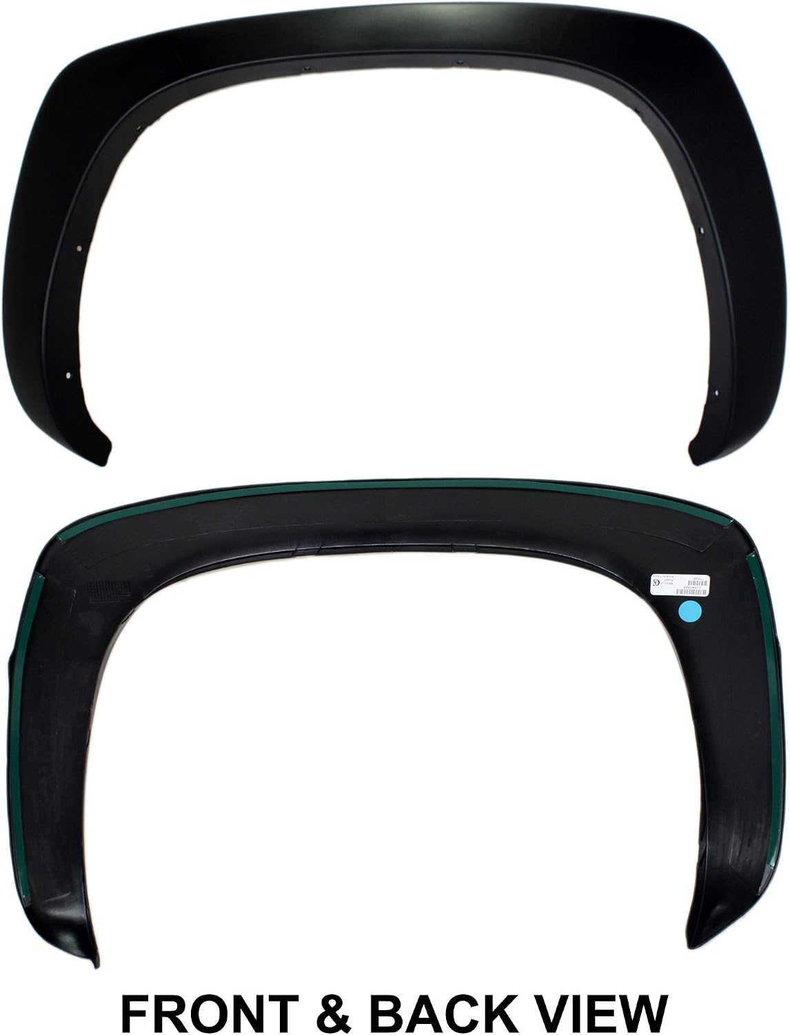 Compatible with 99-04 Chevy Silverado Truck Rear Fender Flare Molding Moulding Trim Right Side