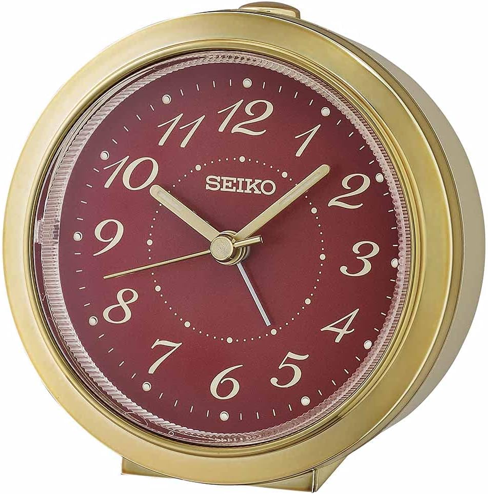 Seiko Kita Bedroom Alarm Clock, Turquoise Home & Kitchen