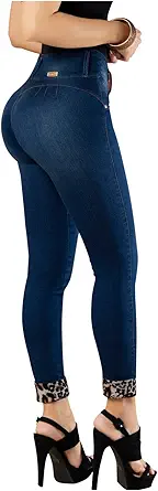 LT.ROSE Butt Lifting Jeans - High Waisted Colombian Denim