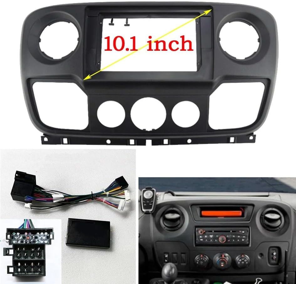ラジオパネルフェイシア ラジオフェイシア に適合する ルノー に適合する マスター 2010-2021(フレーム AN CANBUS