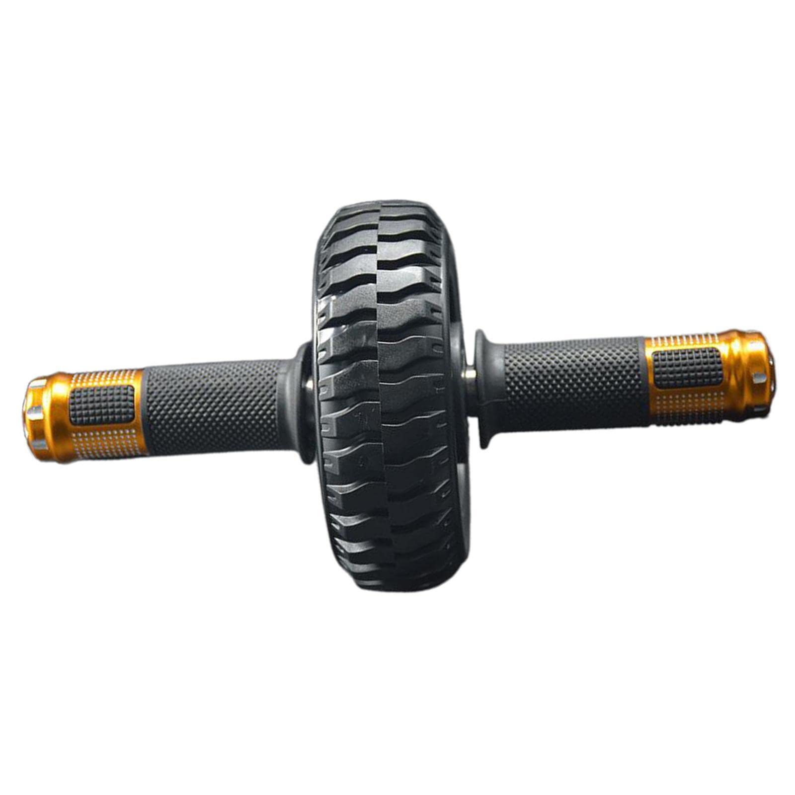 UJEAVETTE® Portable Ab Wheel Workout Abdomen Exerciser Roller Home Gym Trainer Black-image-45
