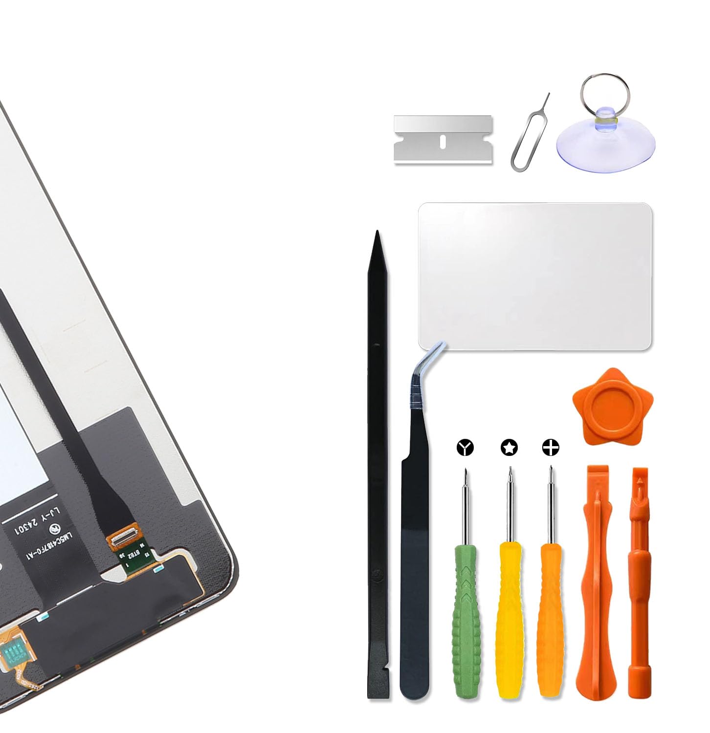 Écran de remplacement pour Xiaomi Redmi A3 Pro | A4 | 14R | 2409BRN2CG, 24116RNC1I, écran tactile LCD, numériseur, avec kit de réparation