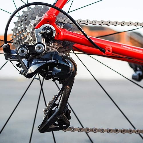 Miniatura 5 de YAKAMOZ 2 en 1 universal bicicleta cambio cambio cambio cable y cable de freno Kit de reemplazo para reparación de bicicleta de carretera Moutain