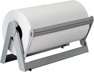 LEM Products 15" Freezer Paper Cutter, with 450' Paper Roll, Steel, Gray