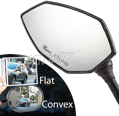 Miniatura 6 de KiWAV Lucifer - Espejos de carbono para motocicleta, doble LED, efecto secuencial, carenado, compatible con Ducati Panigale