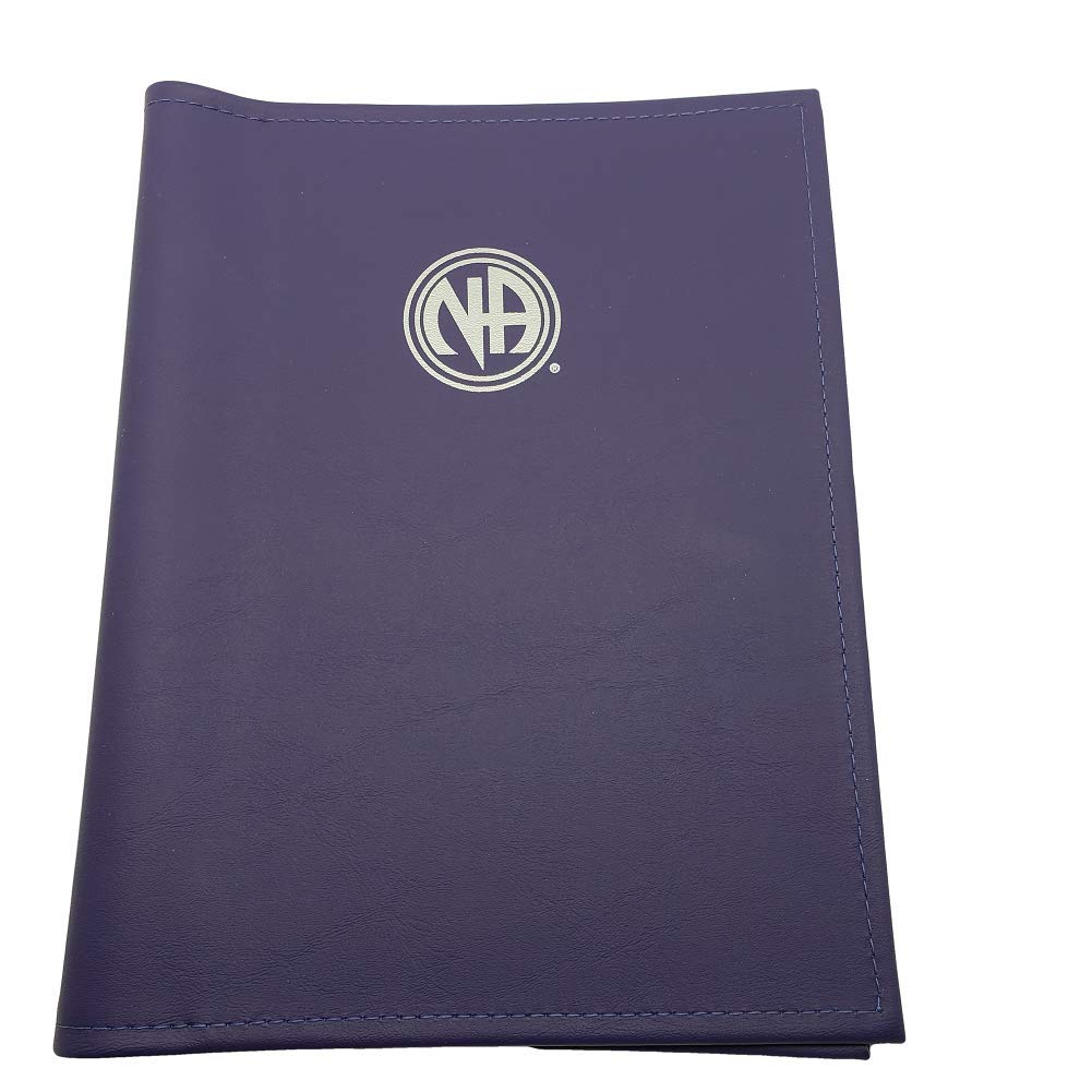 Narcotics Anonymous NA - Copertina per libro con logo "Step Working Guide", colore: Viola