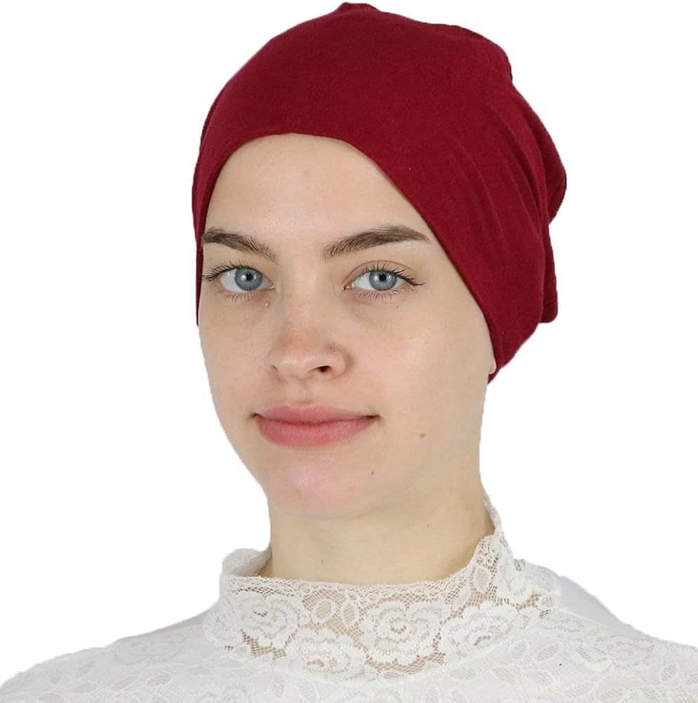 Cotton Hijab Bonnet Cap Underscarf 