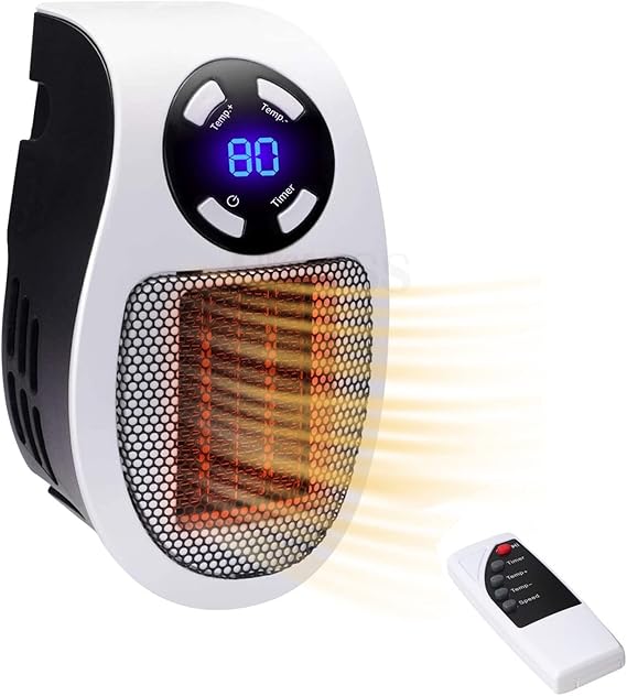 Termoventilatore Ceramica 2000W - Oscillante, Telecomando, Silenzioso, Sicuro - Foto 12