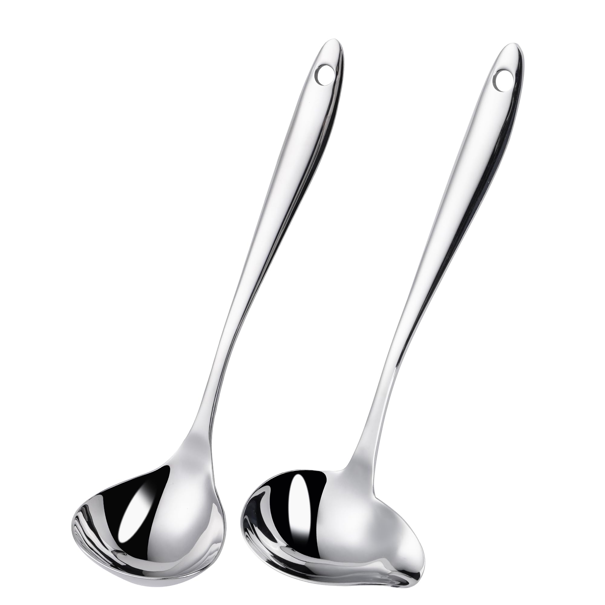 Mafier 8.46 Inch Mini Gravy Ladle, 18/10 Stainless Steel Small Ladle - View #9