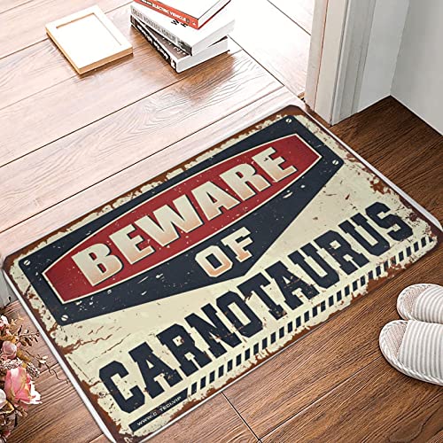 Paillasson Carnotaurus rigolo idée cadeau tapis de sol extérieur balcon - 2