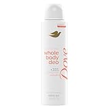 Dove Whole Body Deo Alcohol Free Deodorant Spray for Women 72-hour odor control Peach Glow 4 oz