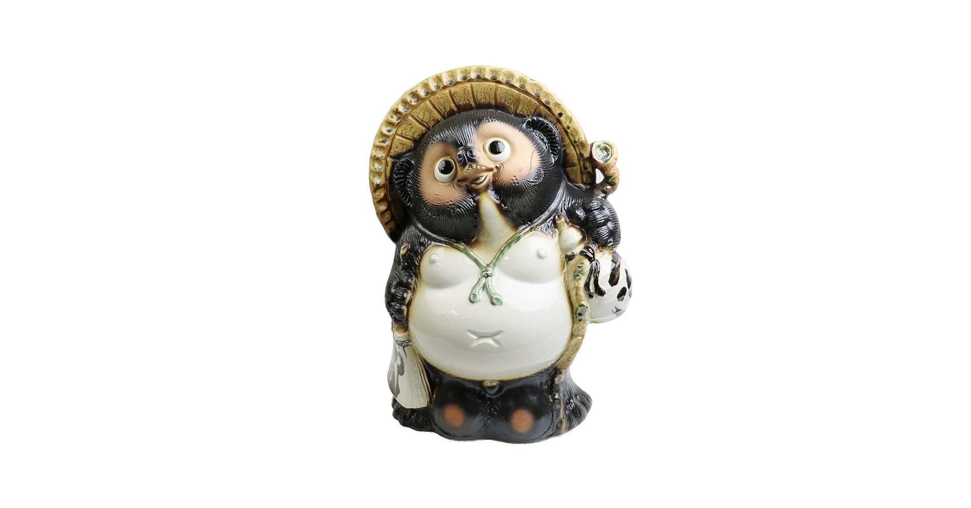 Amazon.co.jp: 信楽焼 16号福狸【ta-0086 (普通色) 】 しがらき