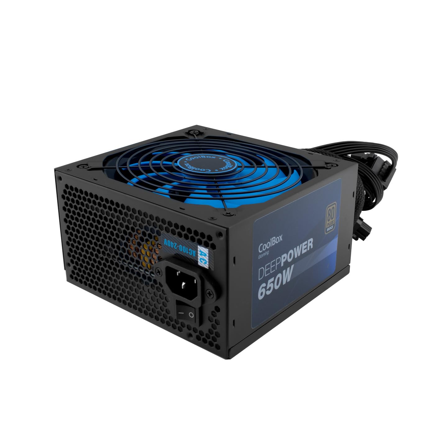 COOLBOX FUENTE ALIMENTACION 650W DEEPGAMING 650-BZ 80+ BRONZE