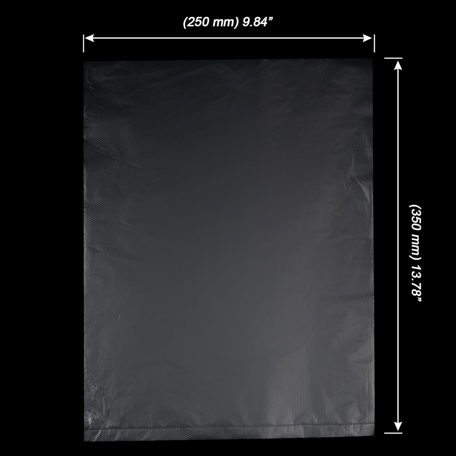 JOIKIT 2 Rolls 1000 Count 10 x 14 Inch Plastic Produce Bags on a Roll, Clear Food Storage Bag for Vegetable, Fruit, Kitchen Waste