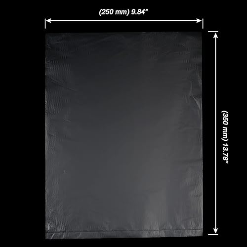 Miniatura 2 de JOIKIT 2 rollos de 1000 bolsas de plástico de 10 x 14 pulgadas, rollo de bolsa de plástico transparente para productos, bolsa duradera de