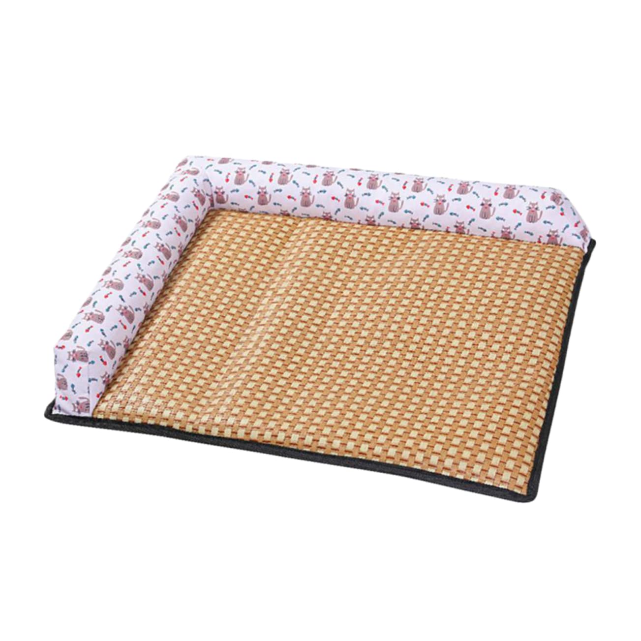 Tapis de refroidissement animaux au salon pour un chien frais tout l'été