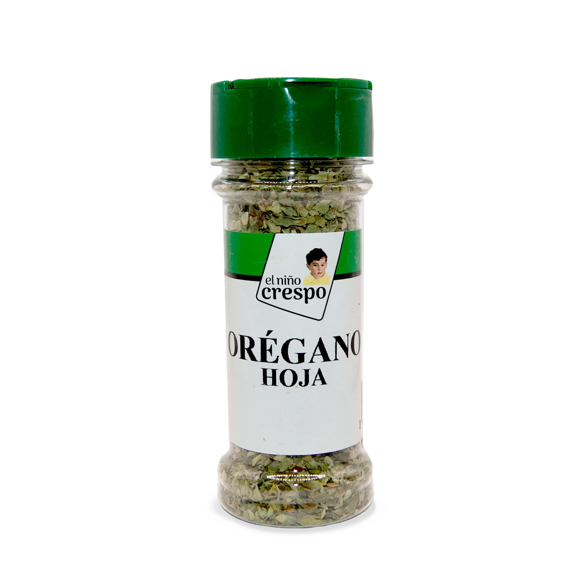 El Niño Crespo - Orégano en Hoja - Bote de 10 g - Propiedades Antioxidantes - Fuente de Vitaminas y Minerales - Ayuda a la Digestión - Ideal para Pastas, Pizzas y Salsas