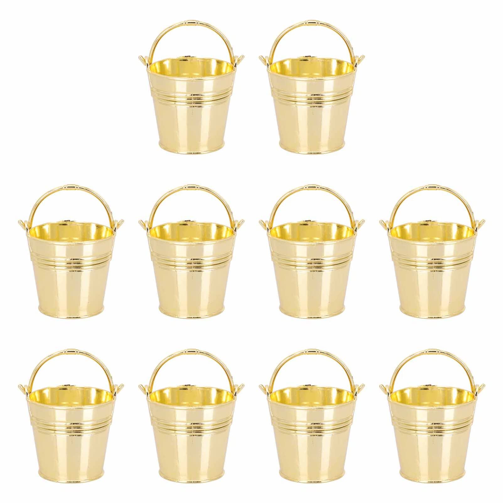 Cabilock Wedding Favors Candy Bucket Plastic Party Candy Storage Holder for Events