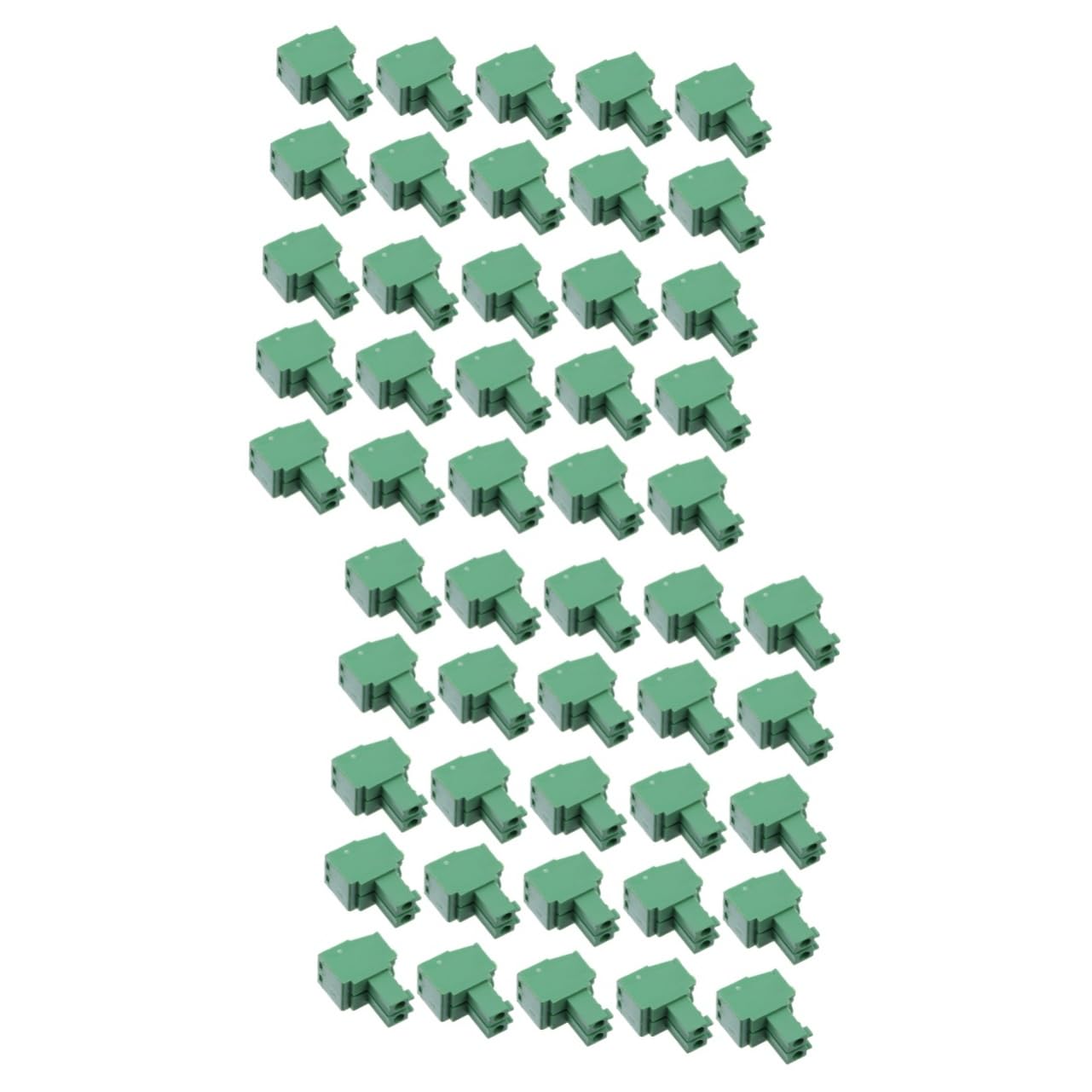 Connecteurs de bloc de jonction PCB Amosfun 50 pièces par 2 à vis - 8