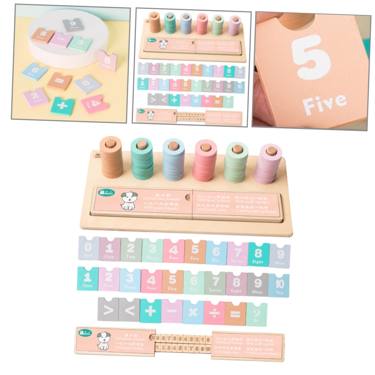Bâtons De Comptage Montessori – 34 Cm, Couleurs Assorties, En Plastique – Outil Pédagogique Pour Apprendre Les Maths Aux Enfants (maternelle, Maison)