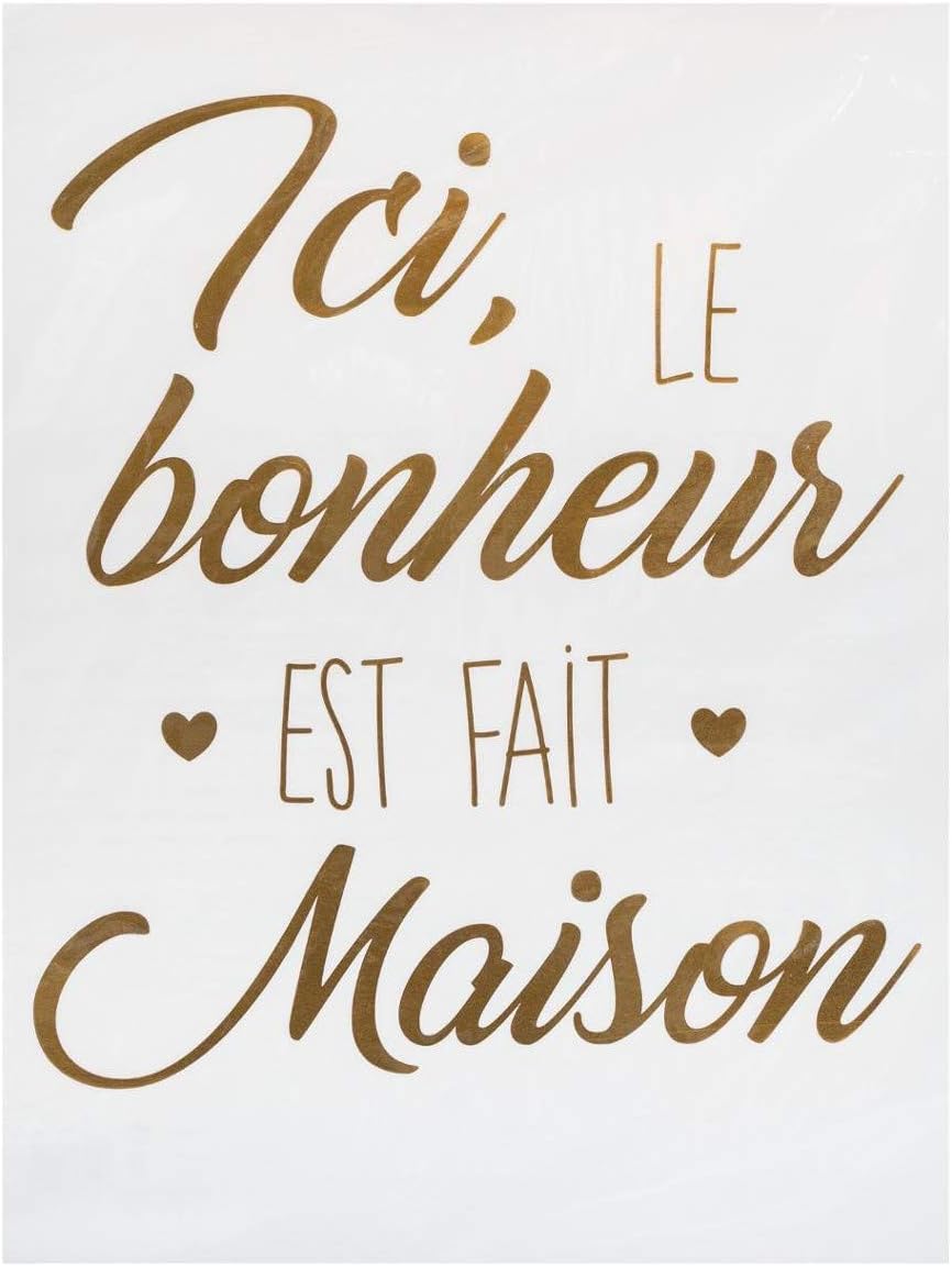 Atmosphera 1 Planche Sticker Deco Citation Bonheur 30 X 40 Cm Amazon Fr Cuisine Et Maison Atmosphera 1 Planche Sticker Deco Citation Bonheur 30 X 40 Cm Amazon Fr Cuisine Et Maison