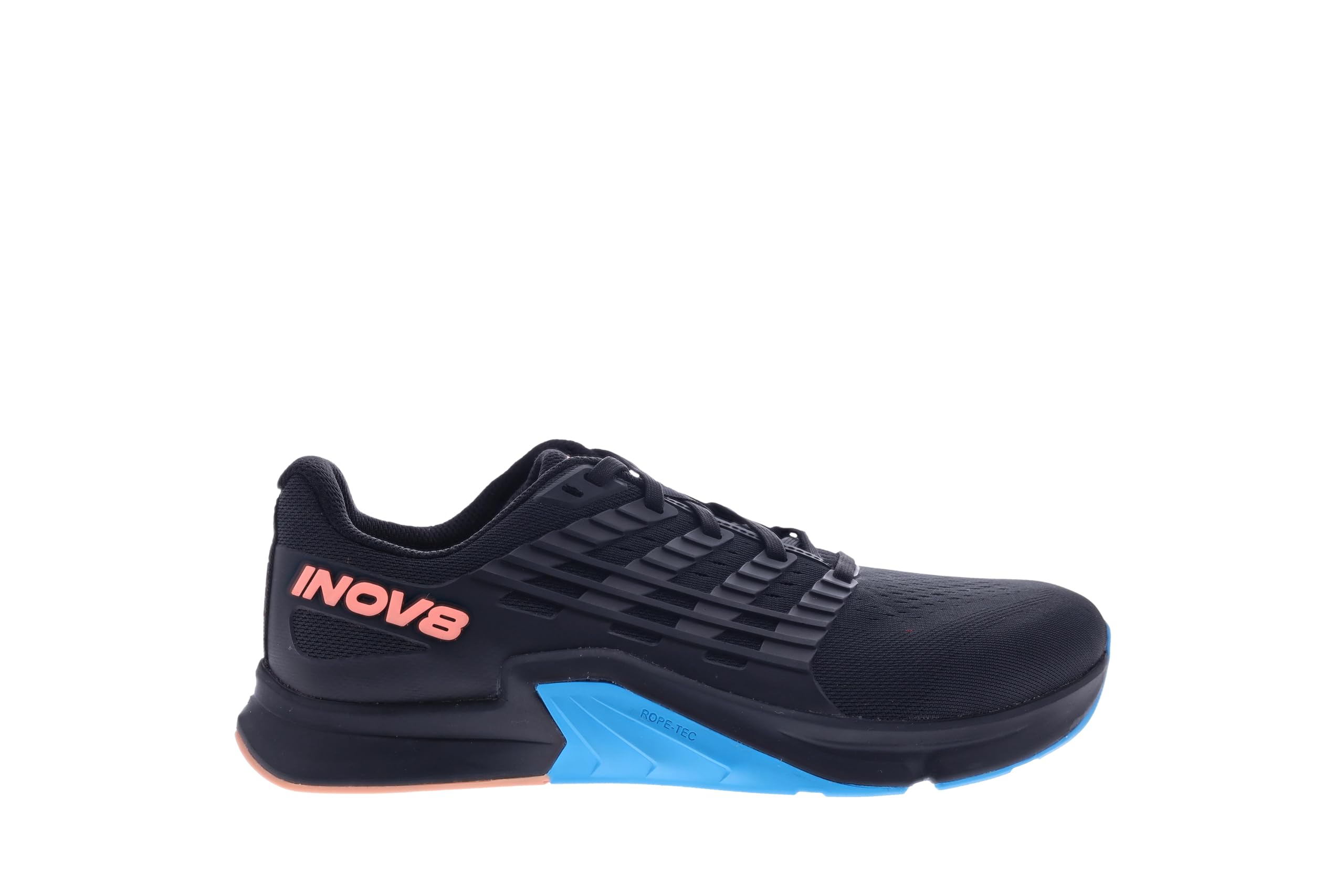 inov-8 Women's F-Lite Sneaker, Black/Coral/Blue, 9