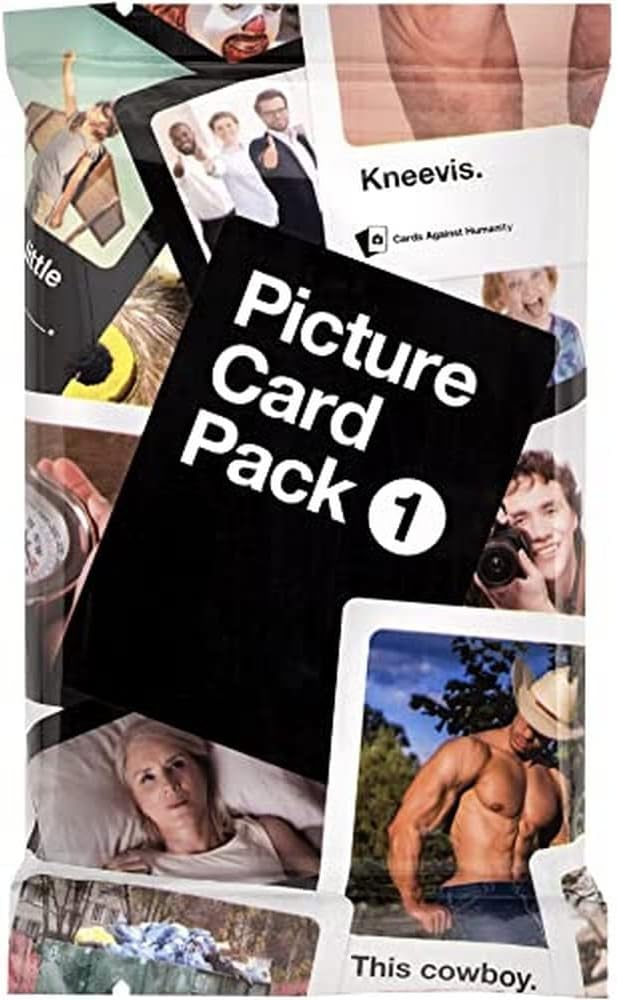 Cards Against Humanity: Picture Card Pack 1 • Mini Expansion • The Cards Have Pictures on Them!