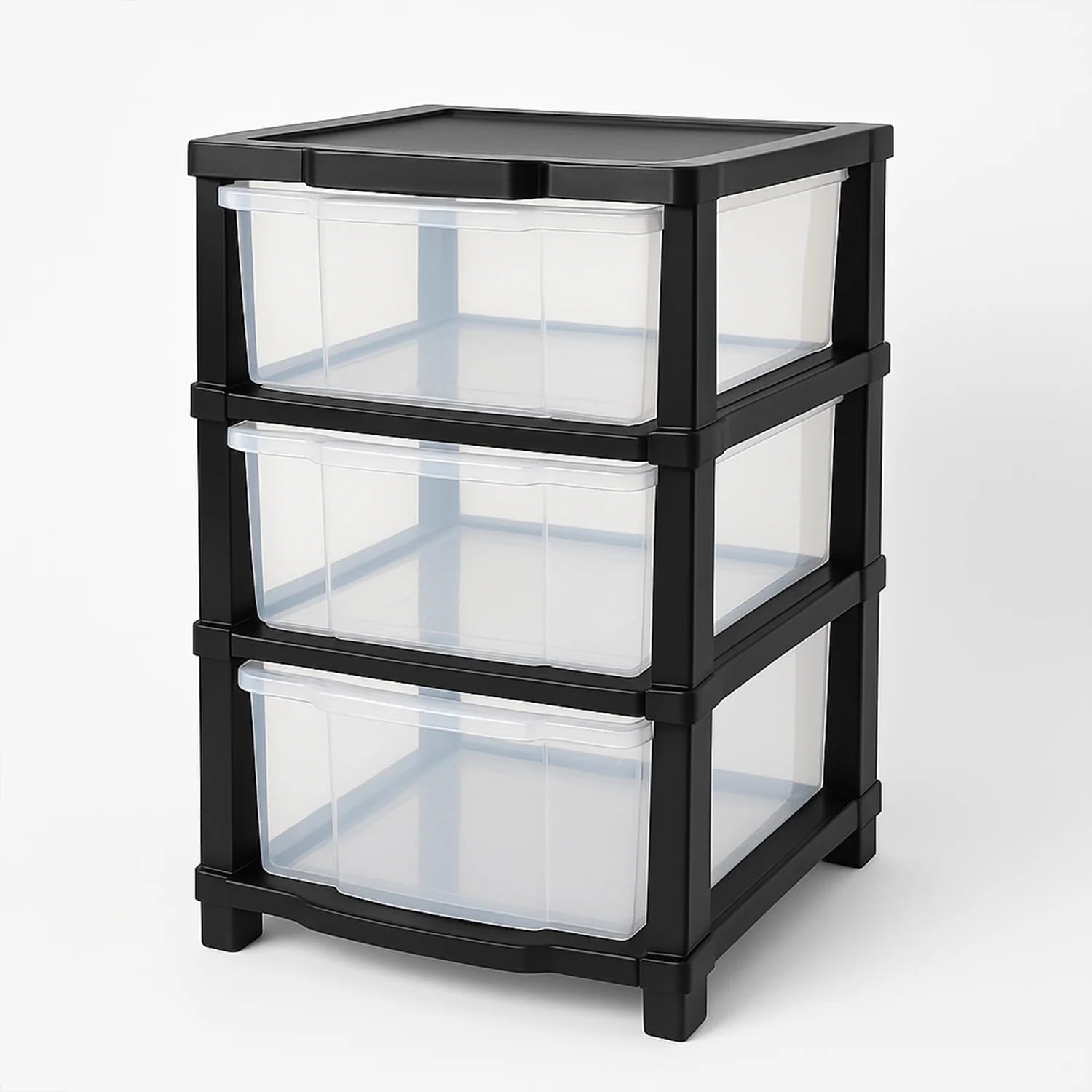 Transparent 3-Layer Drawer Organizer – Smooth Pull-Out Storage-picture-30