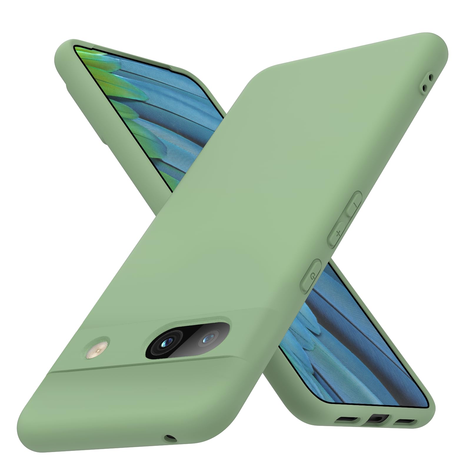 Amazon.co.jp: Google Pixel8A 用ケース シリコン 耐衝撃 柔軟 カバー