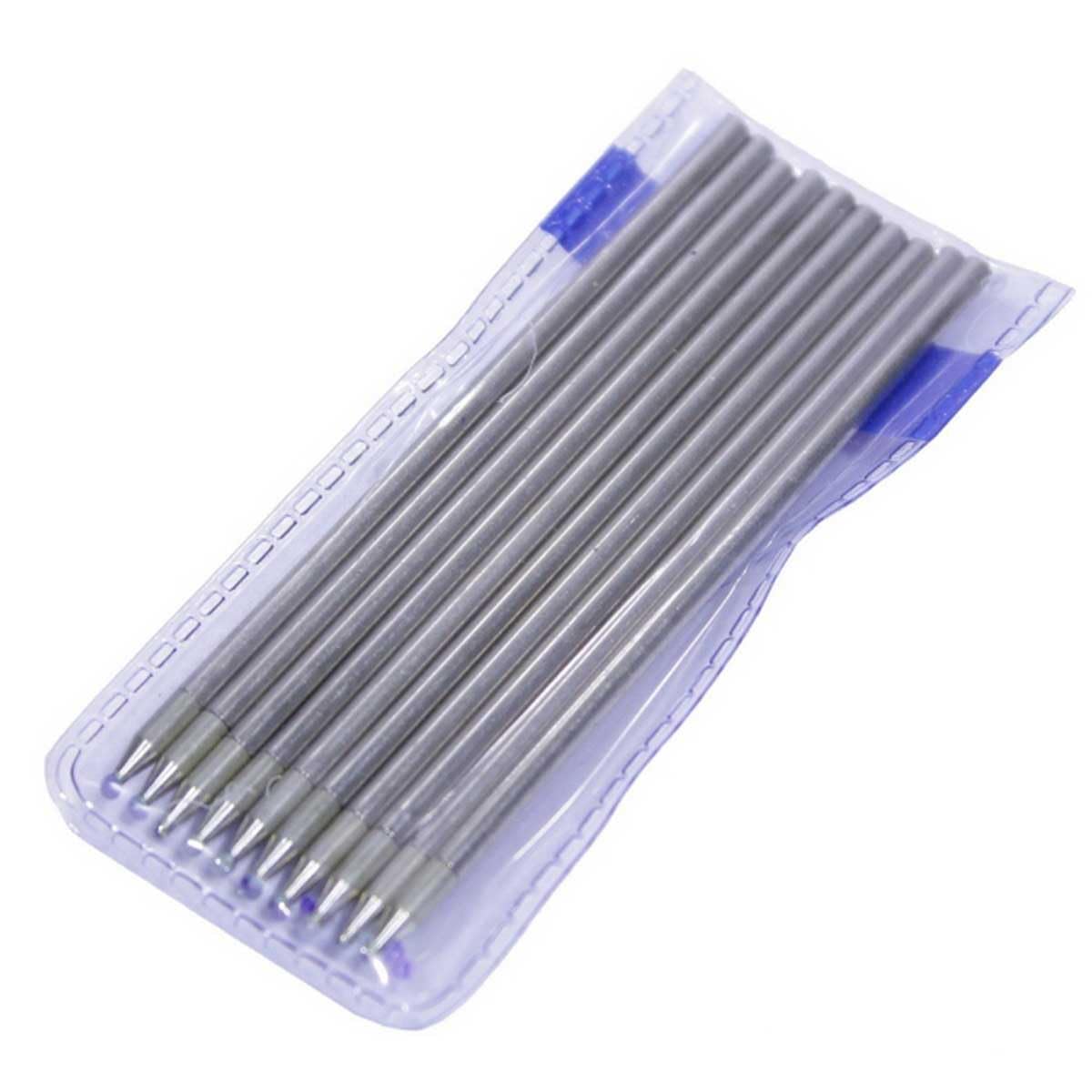 Ranjan®mini/Small/Multi Colour ballpen Refills Pack of 10,Blue,6.8 CM Length,Suitable for mini/Multi Refill ballpens(Pl Check & Match The Length with Your Old Refill Before Order)