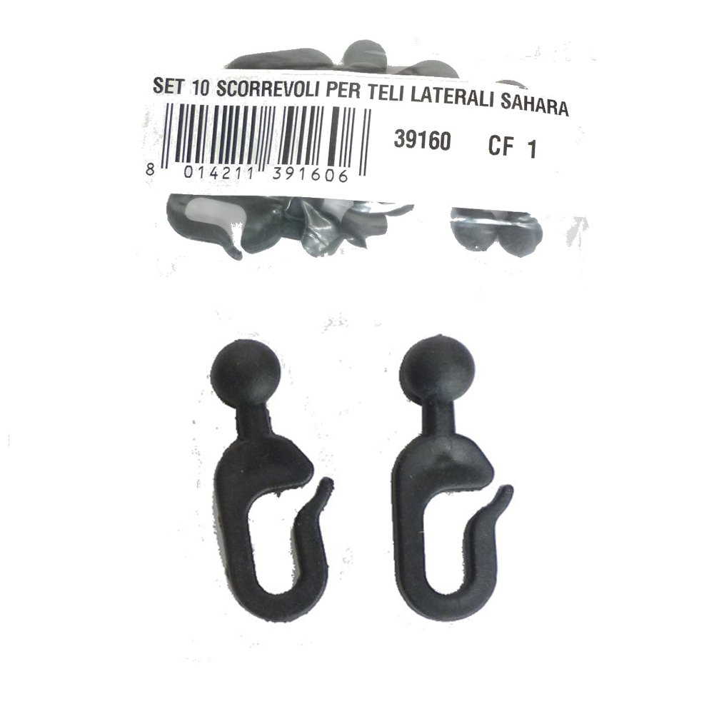 10 Ganci Per Gazebo - Occhielli In Plastica Per Teli E Zanzariere Scorrevoli, Ricambio Sahara Adventure - Foto 6